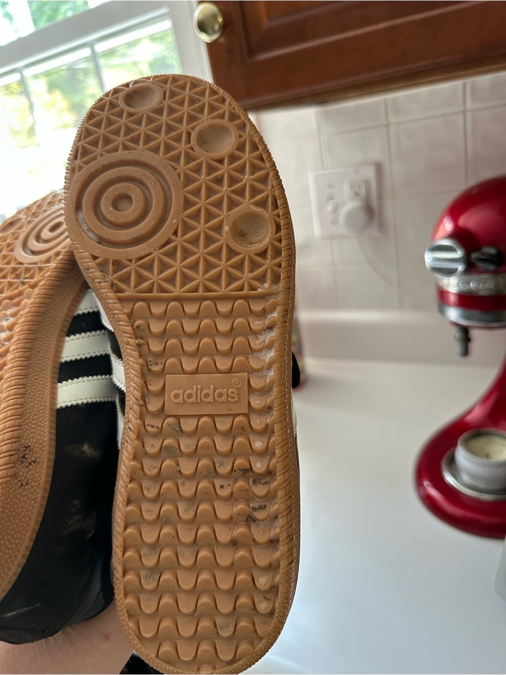adidas Samba Mary-Jane Sneakers - Black / White / Gum - Picture 4 of 4